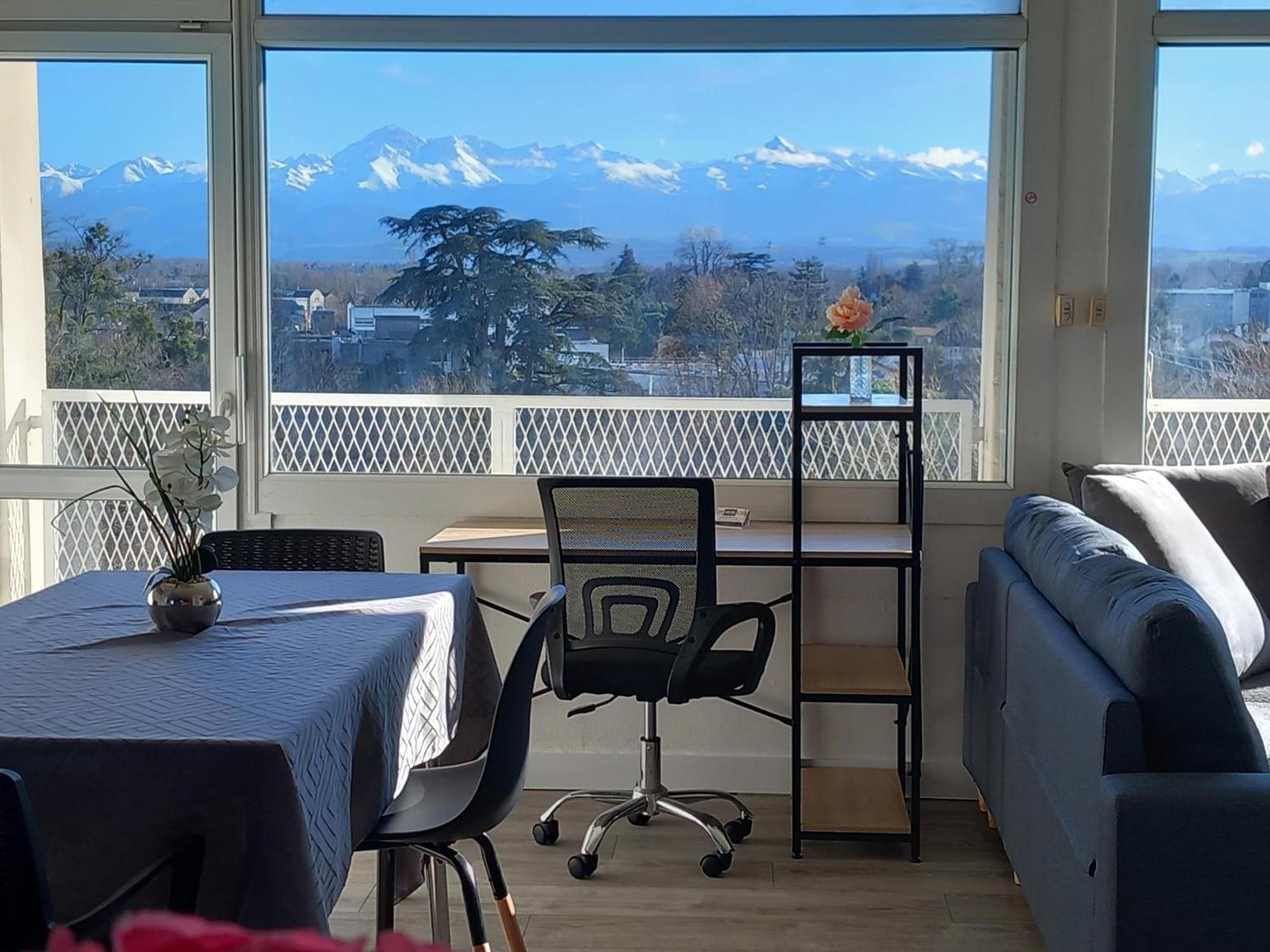 Cap Sud - 53M2- Vue Pyrenees- Hypercentre-Wifi Fibre -Nouvelle Literie Apartment ตาร์บ ภายนอก รูปภาพ